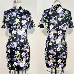 NWOT Collusion Floral Scuba Dress